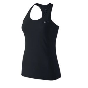 Nike Black Dri-Fit Contour Tank with pocket